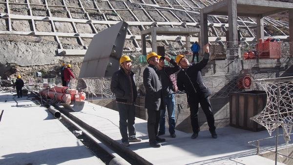 楊澤林一行到鑫宏公司各項目檢查安全生產(chǎn)標準化實施情況