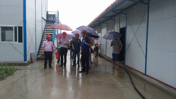 袁斌一行到金堂縣沱江盤龍寺攔河閘項目開展環(huán)境監(jiān)察及安全大檢查工作