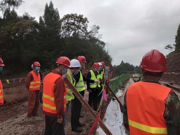 公司迎接水利廳2020年中秋、國慶節(jié)前安全檢查