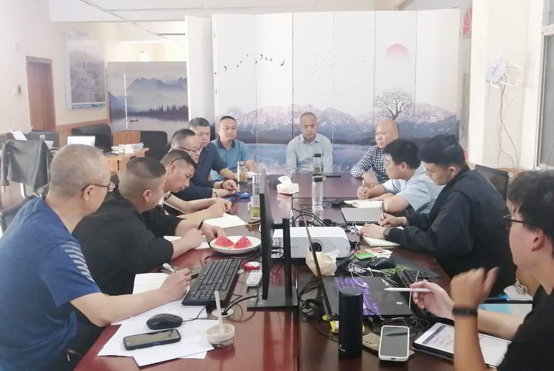 公司副總經(jīng)理茍仕聰、鄒世界一行赴向家壩灌區(qū)北總一期二步工程項(xiàng)目調(diào)研指導(dǎo)工作