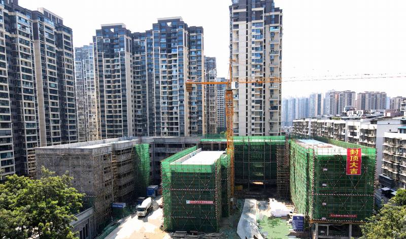 公司房建項目取得進展，多元化經營再添新力——資陽市雁江區(qū)第六中學主體教學樓順利封頂