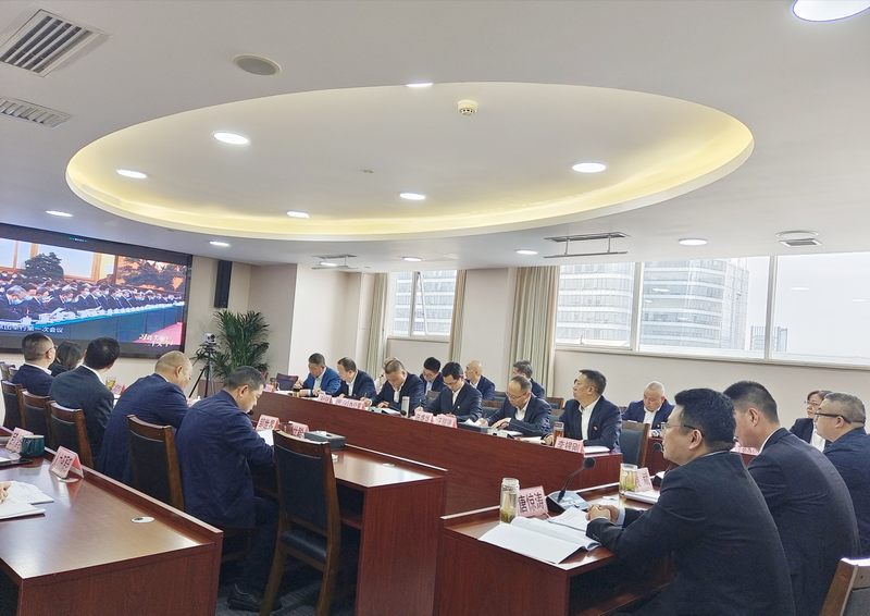 建設(shè)公司召開黨委理論學(xué)習(xí)中心組學(xué)習(xí)（擴(kuò)大）會專題學(xué)習(xí)黨的二十大精神