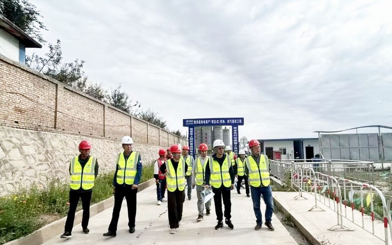 調(diào)研指導(dǎo)強(qiáng)信心  蓄勢待發(fā)新征程——汪輝德一行赴隴西項(xiàng)目調(diào)研指導(dǎo)工作并講授黨課