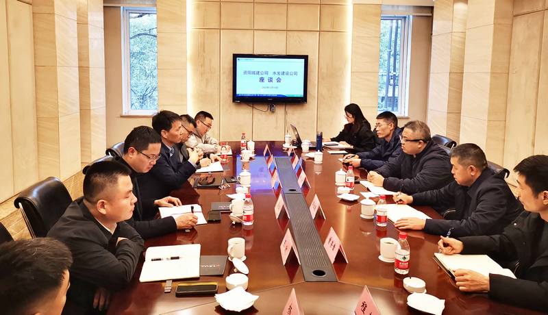 資陽城建集團總經(jīng)理張三一行到向家壩一期 二步Ⅴ標(biāo)工程調(diào)研